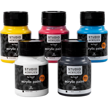 Http: www.cchobby.nl creall-studio-acrylverf-diverse-kleuren-5x500-ml-1-doos