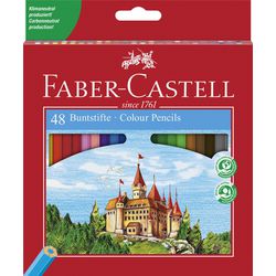 Faber-castell kleurpotloden faber castell eco kleurenassortiment 48 stuks