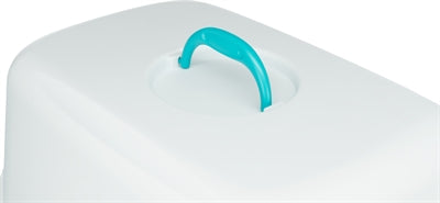 Load image into Gallery viewer, Trixie Kattenbak vico turquoise wit
