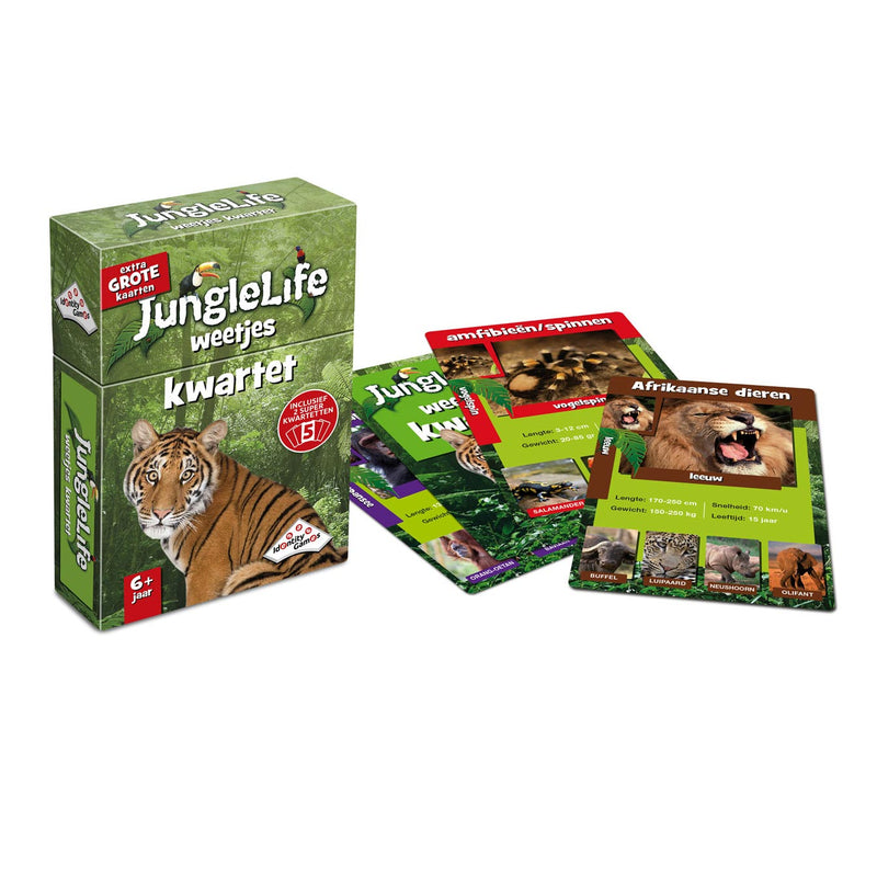 Load image into Gallery viewer, Identity games junglelife weetjeskwartet
