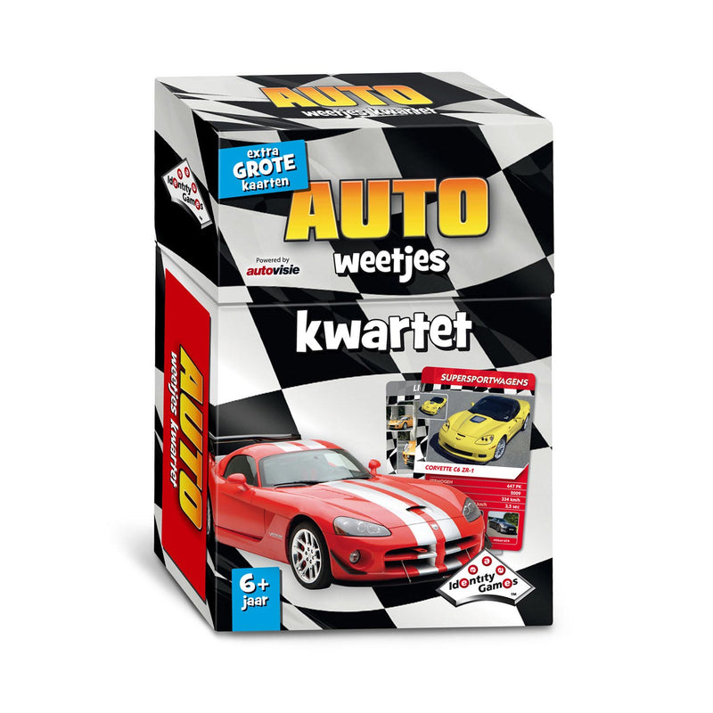 Load image into Gallery viewer, Identity Games Auto Weetjes Kwartet
