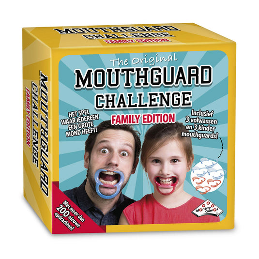 Identity games mouthguard challenge familie editie