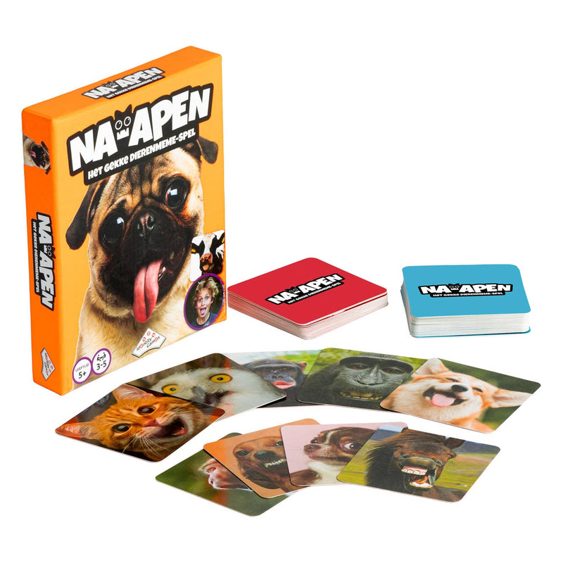 Load image into Gallery viewer, Identity games na-apen gekke dieren meme spel
