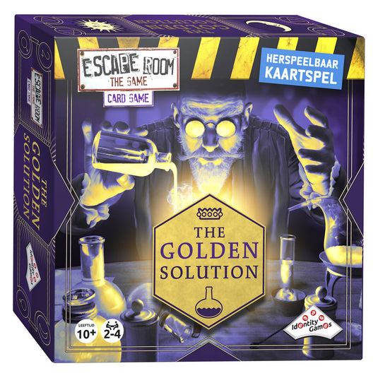 Identity games escape room the game kaartspel the golden solution