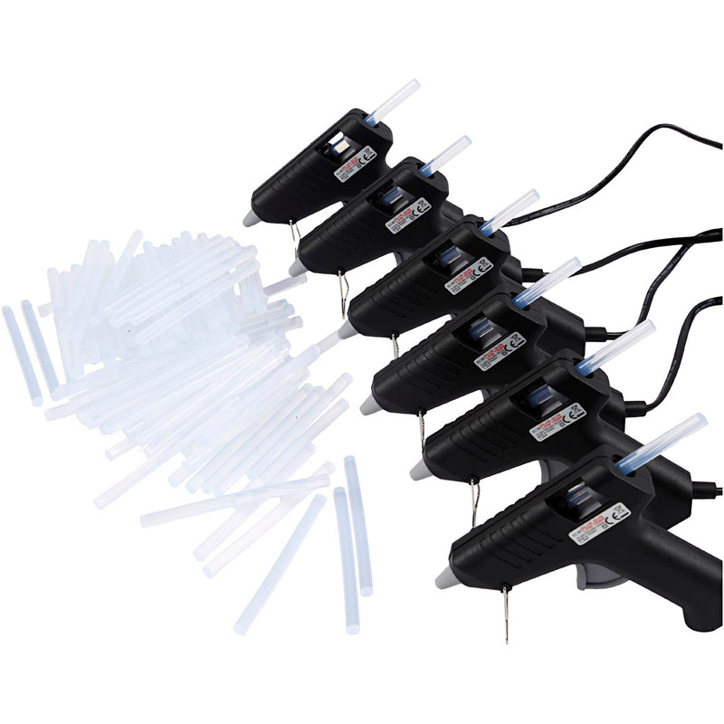 Afbeelding laden in galerijviewer, Https: www.cchobby.nl mini-lijmpistool-met-lijmpatronen-130-c-lage-temperatuur-ca-125-cm-snoer-eu-1-set
