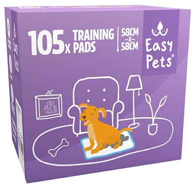 Easypets puppy training pads lavender