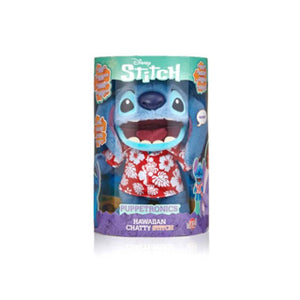 Wow stuff disney stitch hawaiian chatty stitch knuffel 30 cm + geluid