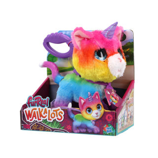 Load image into Gallery viewer, Just play furreal walkalots big wags unicorn kat - interactieve pluchen knuffel
