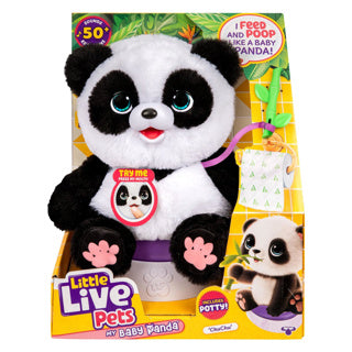 Spectron little live pets my baby panda chuchu - interactieve knuffel