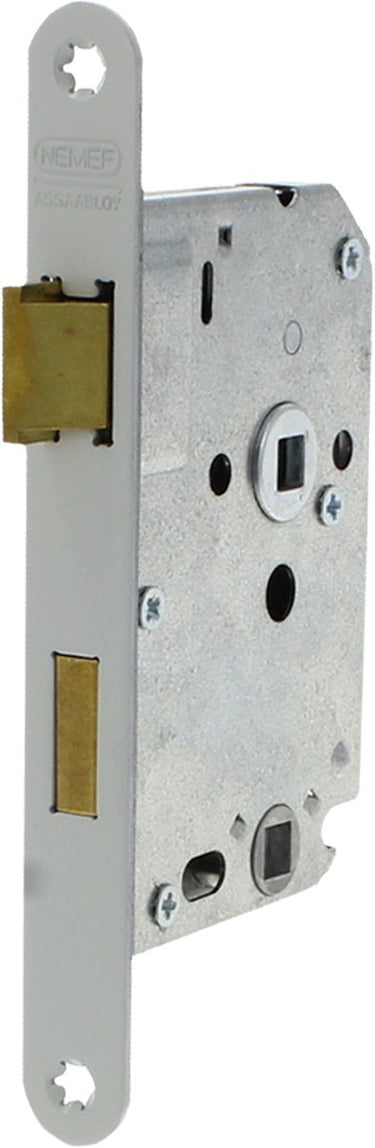 Nemef badkamer wc-slot - staal gelakt - rechts - 1264-4 - 50 mm