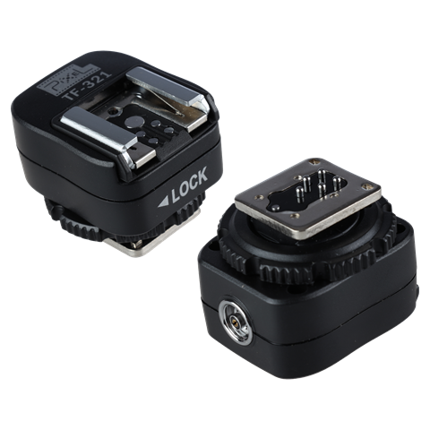 Load image into Gallery viewer, Pixel e-ttl hotshoe adapter tf-321 voor canon
