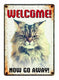 Plenty gifts Waakbord blik grumpy cat