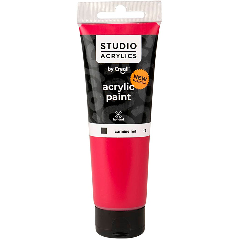 Load image into Gallery viewer, Https: www.cchobby.nl creall-studio-acrylverf-dekkend-carmine-red-12-120-ml-1-fles
