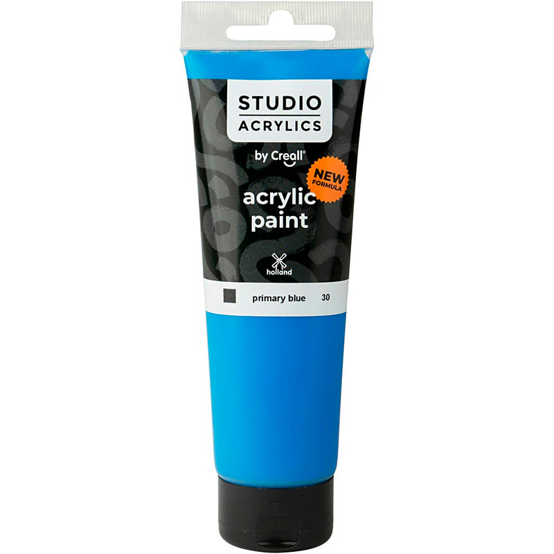 Load image into Gallery viewer, Https: www.cchobby.nl creall-studio-acrylverf-dekkend-primary-blue-30-120-ml-1-fles
