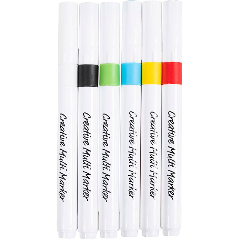 Load image into Gallery viewer, Creativ company creatieve multi stift 4mm diverse kleuren - 6st.
