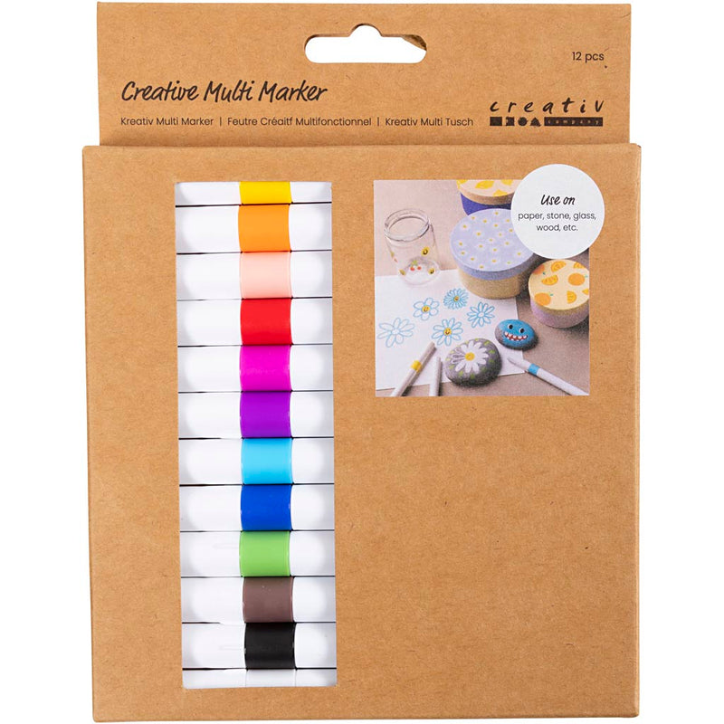 Load image into Gallery viewer, Creativ company creatieve multi stift 4mm diverse kleuren - 12st.
