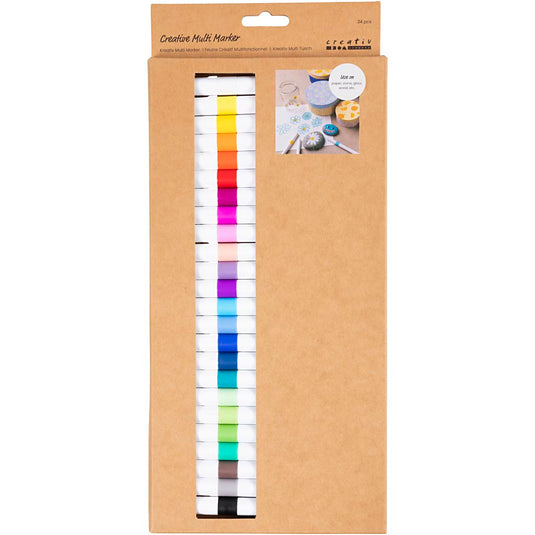 Creativ company creatieve multi stift 4mm diverse kleuren - 24st.