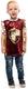 Little adventures - rode ridder verkleedset - maat s m (86-104)