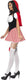 Smiffys sexy rood kapje outfit - maatkeuze: maat s