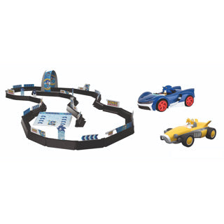 Carrera rc 2,4ghz racebaan team sonic racing tabletop racing set - 1:43