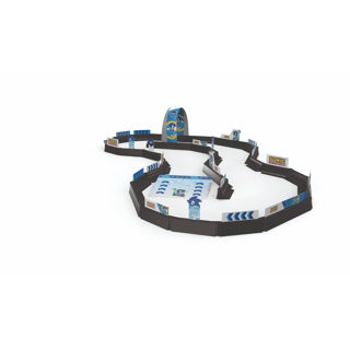 Radiografisch bestuurbare sonic racing set 1:43