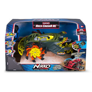 Load image into Gallery viewer, Nikko radiografisch bestuurbare auto nano rock crushr groen
