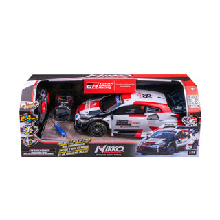 Nikko rc auto rally 1:16 - toyota gazoo racing #69 - extra tires
