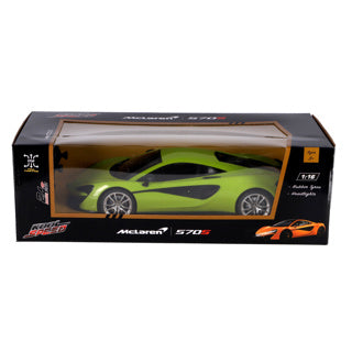 Kool speed radiografisch bestuurbare auto mclaren 1:16 2.4g 5705 neon groen