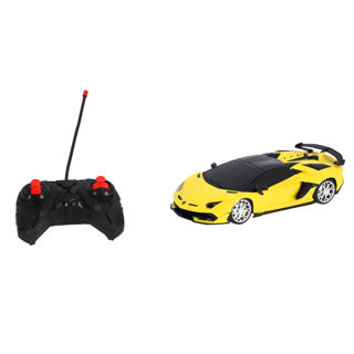 Kool speed radiografisch bestuurbare auto lamborghini 1:24 aventador svj roadster geel