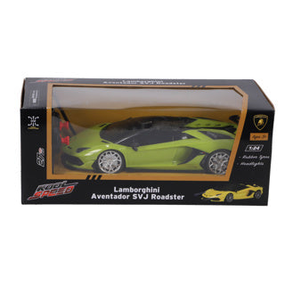 Load image into Gallery viewer, Kool speed radiografisch bestuurbare auto lamborghini 1:24 aventador svj roadster neon groen
