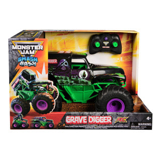Load image into Gallery viewer, Radiografisch bestuurbare monsterjam 1:15 smash en bash grave digger
