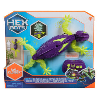 Hex bots - wall crawler gecko - glow in the dark