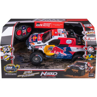 Load image into Gallery viewer, R c nikko pro 1:12 toyota gazoo racing al-attiyah
