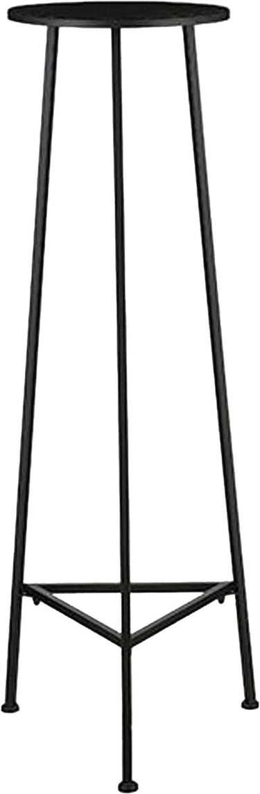 Mica decorations jill plantentafel - 35x35x120 cm - ijzer - zwart