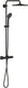 Grohe vitalio joy 310 douchesysteem met cooltouch-thermostaatkraan - 310 mm hoofddouche en 110 mm handdouche met 3 straalsoorten - waterbesparend - wandgemonteerd - mat zwart