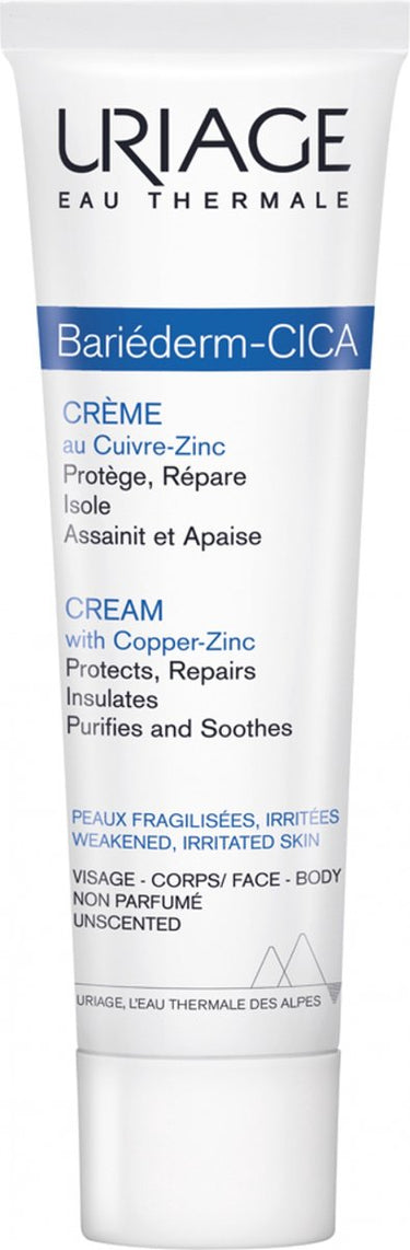 Uriage - bariederm cica cream -