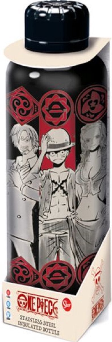 Stor one piece geïsoleerde roestvrijstalen fles 515 ml geschenkdoos