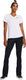 Under armour tech ssv- solid-wht dames sportshirt - wit - zwart