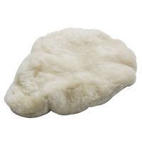 saddle pad sheepskin 27 cm beige