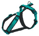 Trixie Hondentuig premium trekking aqua blauw grijs