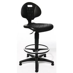Draaibare stoel tec 20 counter topstar polyurethaan kunststof 42cm zwart