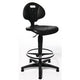 Draaibare stoel tec 20 counter topstar polyurethaan kunststof 42cm zwart