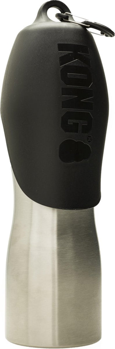 Kong h2o stainless steel water bottle black 0,75ltr