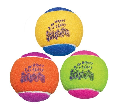 Load image into Gallery viewer, Kong Squeakair birthday balls
