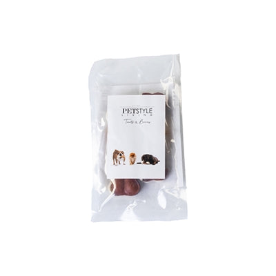 Load image into Gallery viewer, Petstyle living Geperst bot multicolor met kip
