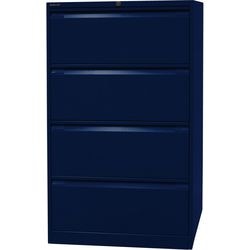 Archiefkast bisley df4639 oxfordblauw 4 lades