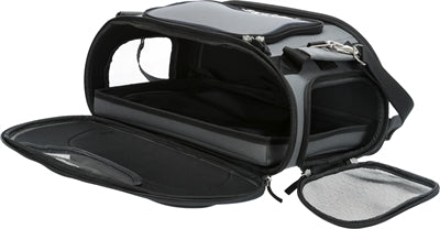 Trixie hondentas vliegtuigtas wings grijs blauw