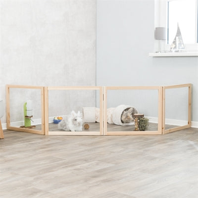 Load image into Gallery viewer, Trixie indoor ren 4 panelen hout

