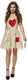 Partychimp karnival costumes voodoo pop carnavalskleding dames halloween kostuum dames halloween kostuum volwassenen carnaval - polyester - maat l - 2-delig jurk hoofdband