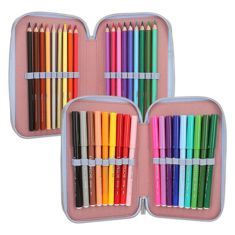 Load image into Gallery viewer, Topmodel 3-vaks etui met app team teddy
